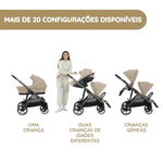 Cybex Gazelle S Carrinho de Bebé - Almond Beige