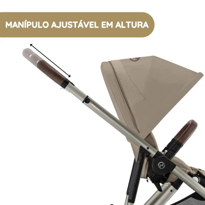 Cybex Gazelle S Carrinho de Bebé - Almond Beige