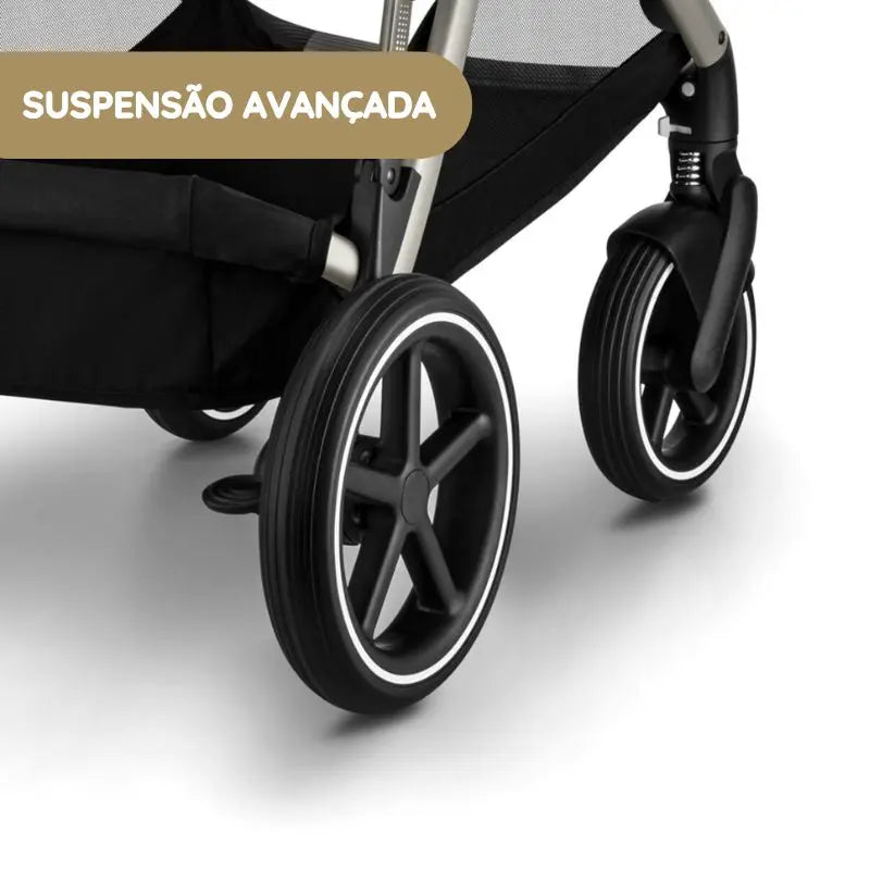 Cybex Gazelle S Carrinho de Bebé - Moon Black