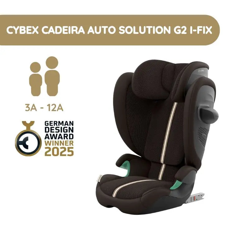 Cybex Solution G2 i-Fix Plus - Chocolate Brown