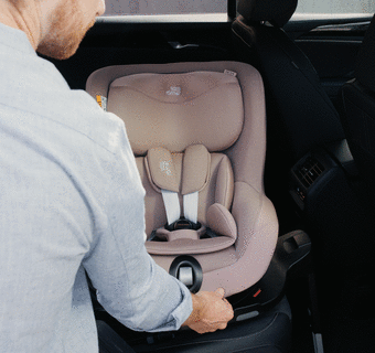 Cadeira Auto DualFix PRO M da Britax Romer  - Soft Taupe dos 3 meses a 4 anos - LUX