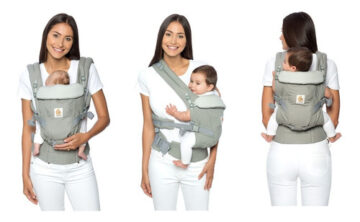 Ergobaby Adapt SoftFlex Mesh Azul Meia Noite - Mochila Portabebé