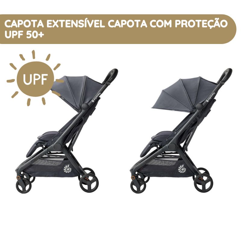 Ergobaby Carrinho de Bebé Metro 3 - Onyx Black