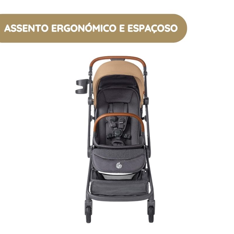 Ergobaby Carrinho de Bebé Metro 3 Deluxe - Camel