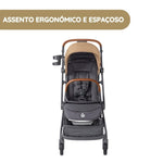 Ergobaby Carrinho de Passeio Metro 3 Deluxe - Pearl Grey