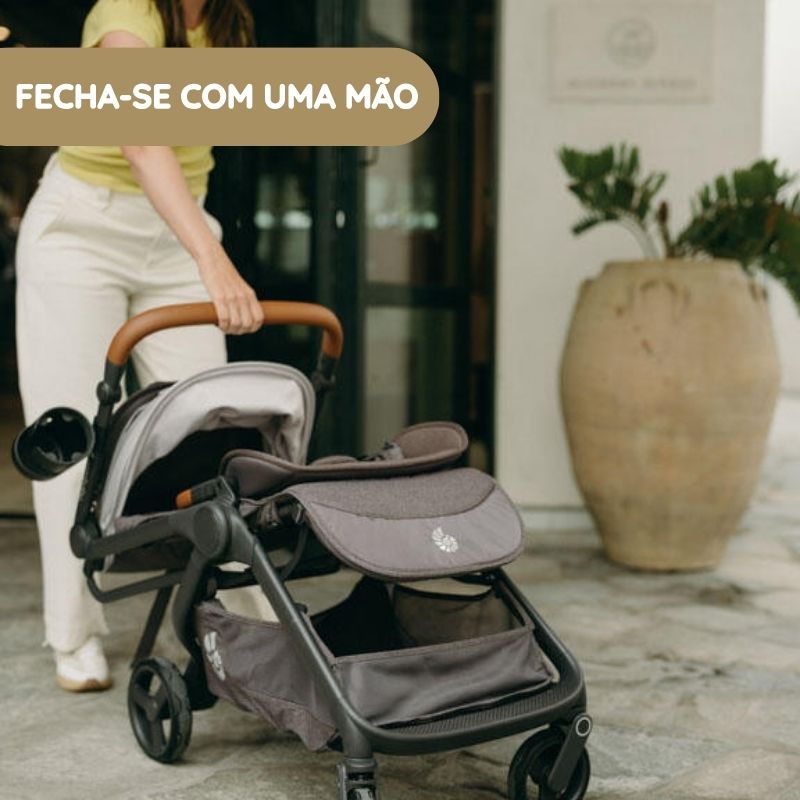 Ergobaby Carrinho de Passeio Metro 3 Deluxe - Pearl Grey