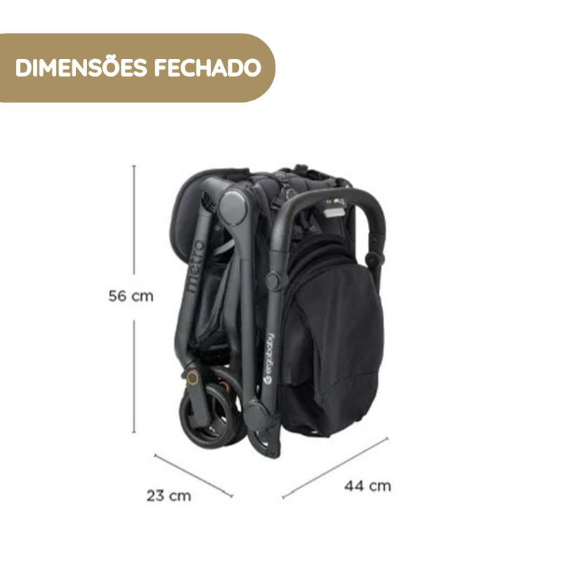 Ergobaby Carrinho de Bebé Metro 3 Deluxe - Camel