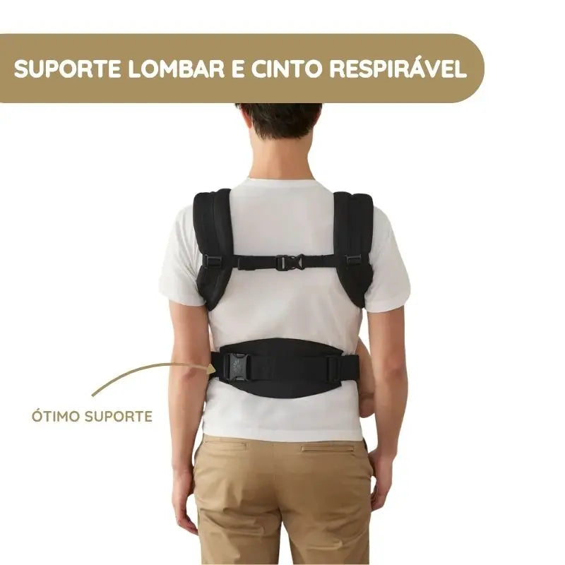 Ergobaby Mochila Portabebé Omni Classic Mesh - Azul Meia Noite