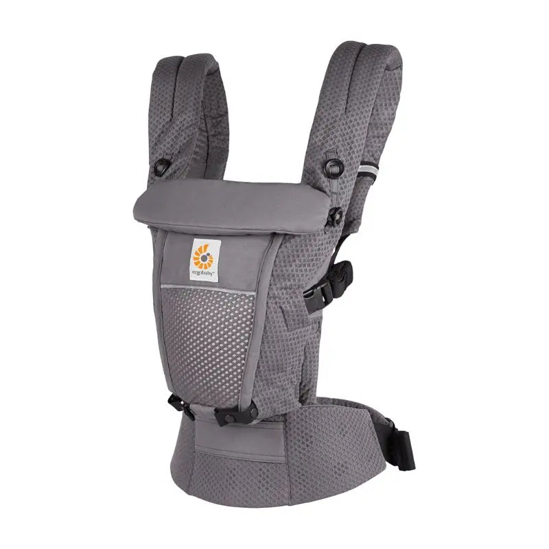 Ergobaby Adapt SoftFlex Malla Gris Grafito - Mochila Portabebés