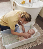 Stokke Flexi Bath Bundle Banheira XL - Transparente & Azul