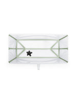 Stokke Flexi Bath + Redutor + Suporte - Transparente & Verde