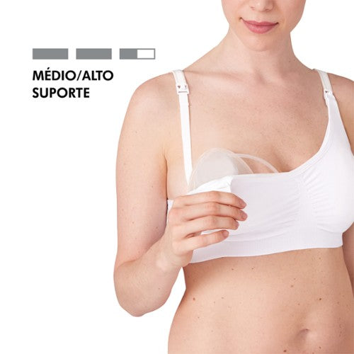 Medela Soutien de Amamentação e Extração 3 em 1 Preto - M