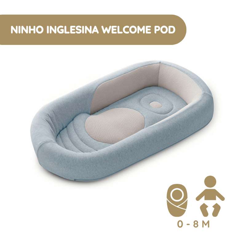 Inglesina Ninho Welcome Pod - Peaceful Blue