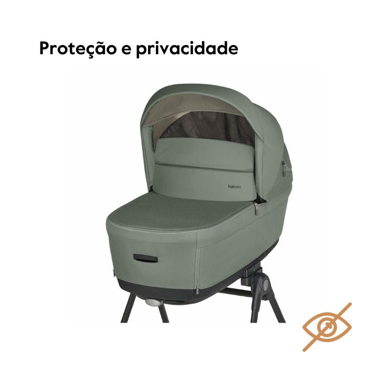 Carrinho de Bebé Inglesina System Duo Electa - Battery Beige