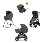 Inglesina System Quattro Aptica Darwin Recline Evo - Marble Grey