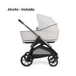 Carrinho de Bebé Inglesina Aptica System Duo - Crystal Grey