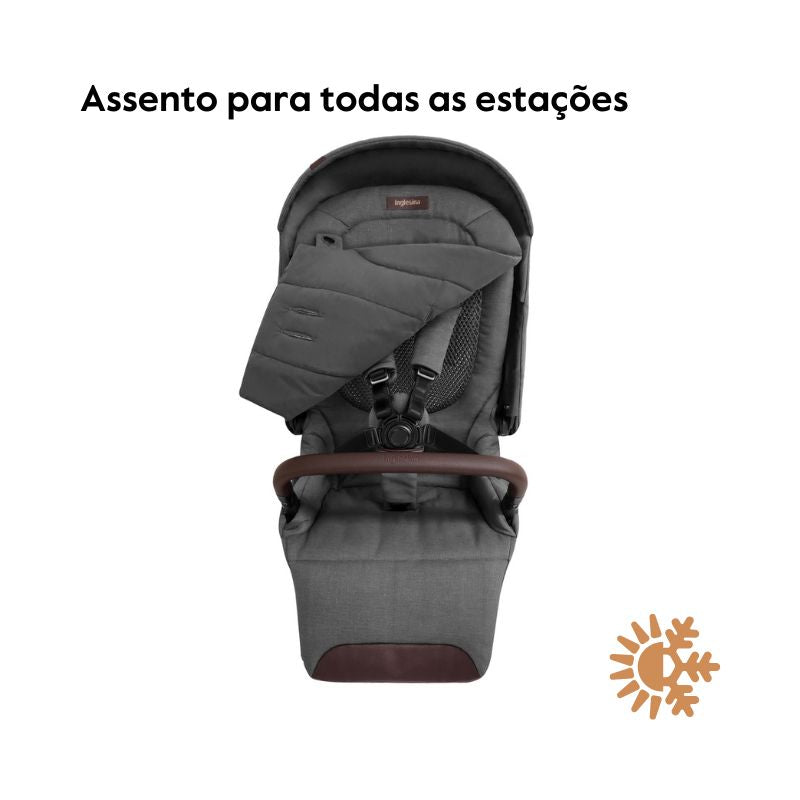 Carrinho de Bebé Inglesina Aptica System Duo - Ivy Green