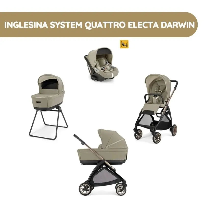Inglesina System Quattro Electa Darwin - Hangar Beige