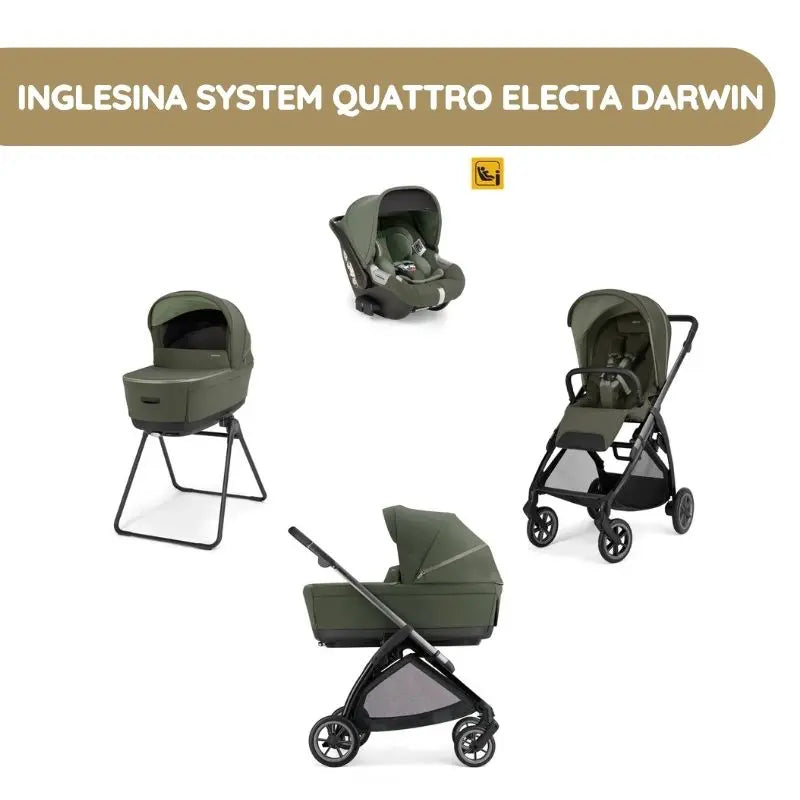 Inglesina System Quattro Electa Darwin - Loft Green
