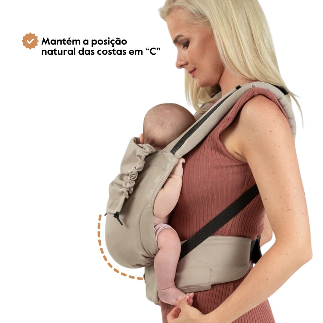 Isara Mochila Portabebé Quick Full Buckle V2 - Noire