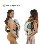 Isara Mochila Portabebé Quick Full Buckle V2 - Wildlife Sandy