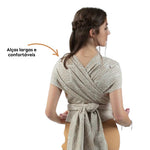 Isara Mochila Portabebé QuickTie One Size - Evergreen Linen