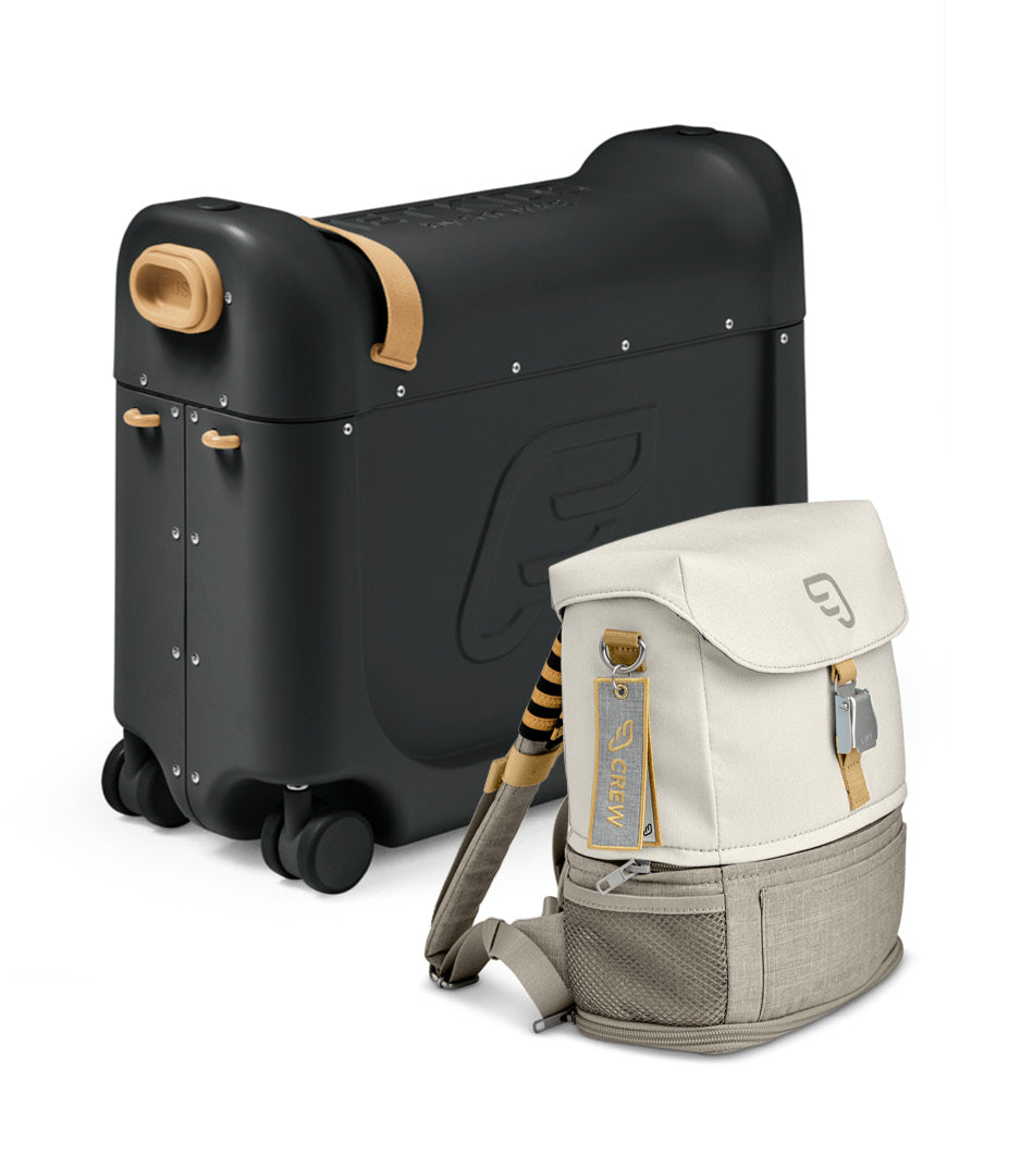 Stokke JetKids Travel Bundle - Black / White