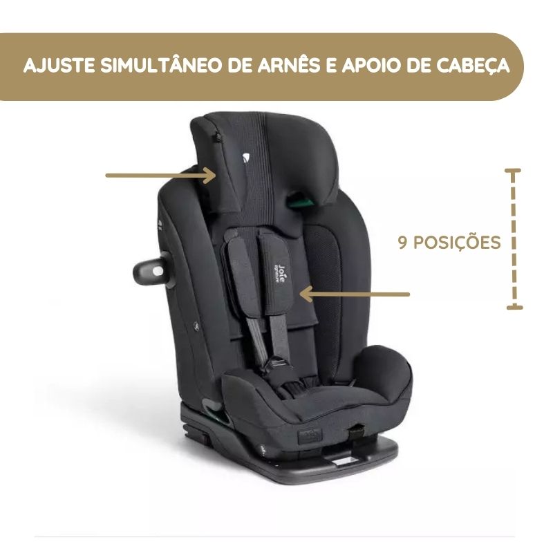 Joie Cadeira Auto I-Plenti Signature - Ebony