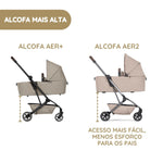 Joolz Alcofa Aer2 - Sandy Taupe