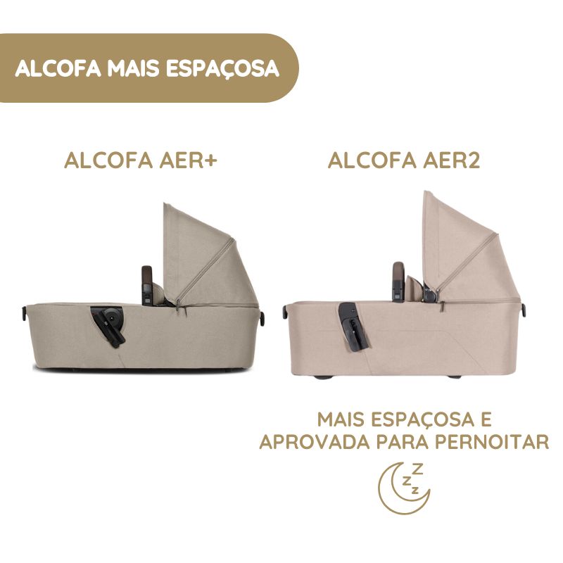 Joolz Alcofa Aer2 - Stone Grey