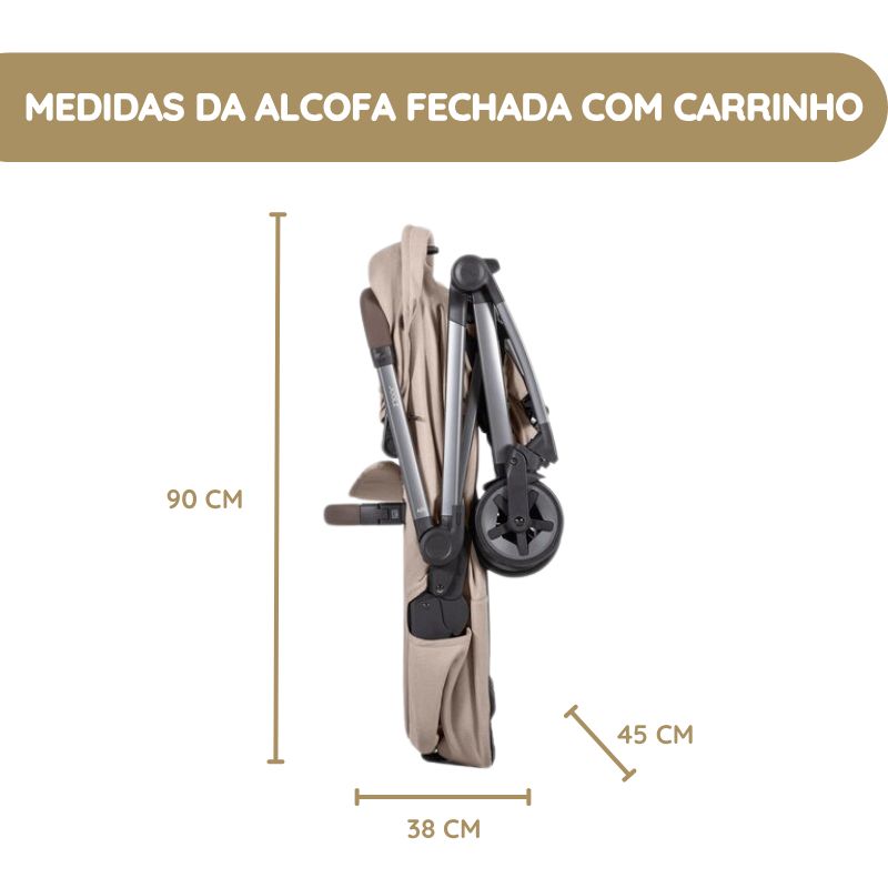 Joolz Alcofa Aer2 - Hazel Brown