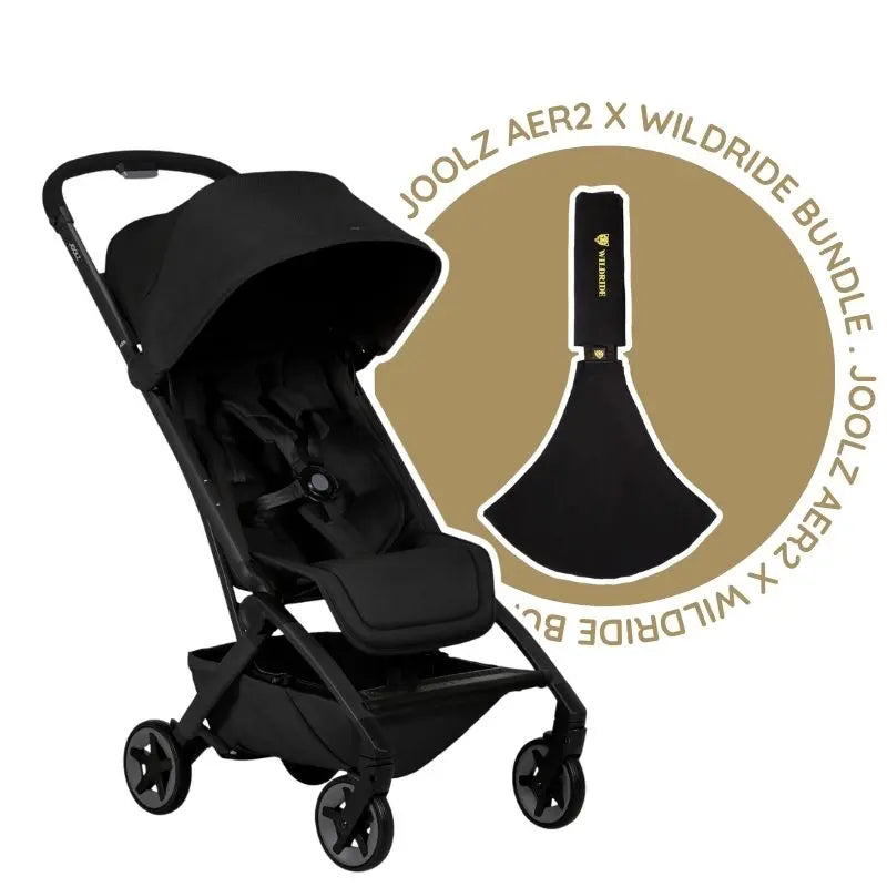 Joolz Carrinho de Bebé Aer2 Wildride Bundle - Space Black