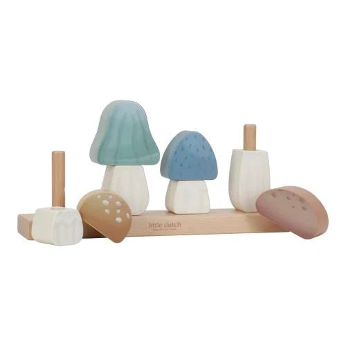 Little Dutch Set de Setas Apilables - Forest Friends FSC