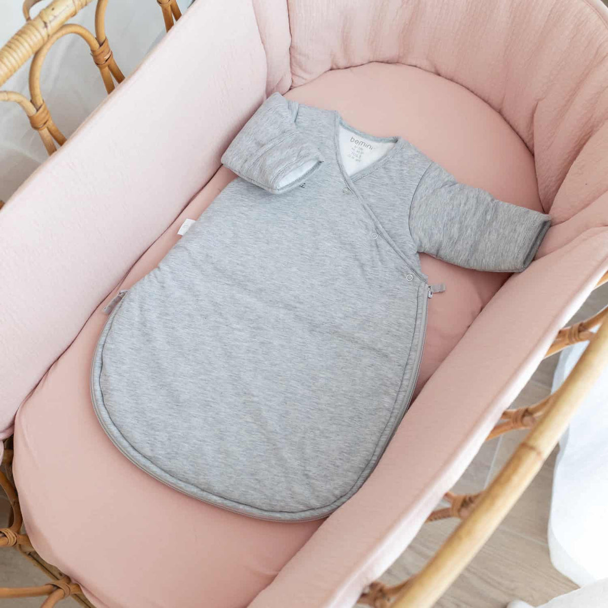 Bemini Saco de Dormir 0-1m (tog 3) - Mix grey