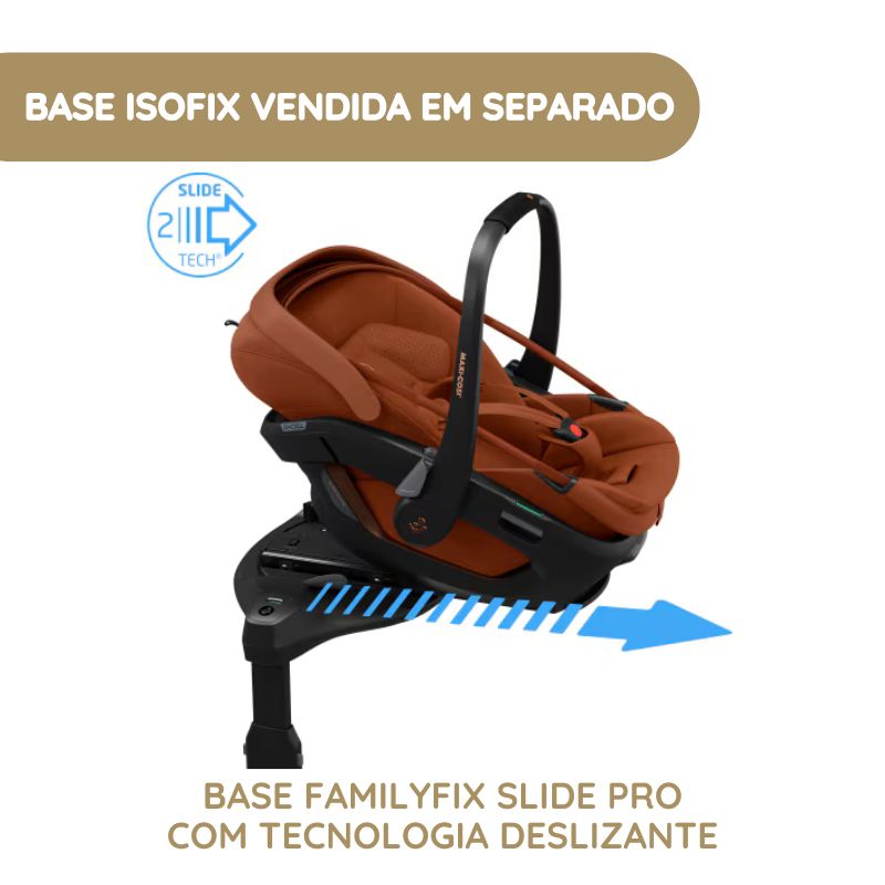 Maxi-Cosi Cadeira Auto Coral Slide Pro - Copper Terra