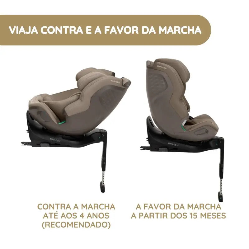 Maxi-Cosi Cadeira Auto Emerald 360 Plus - Authentic Truffle
