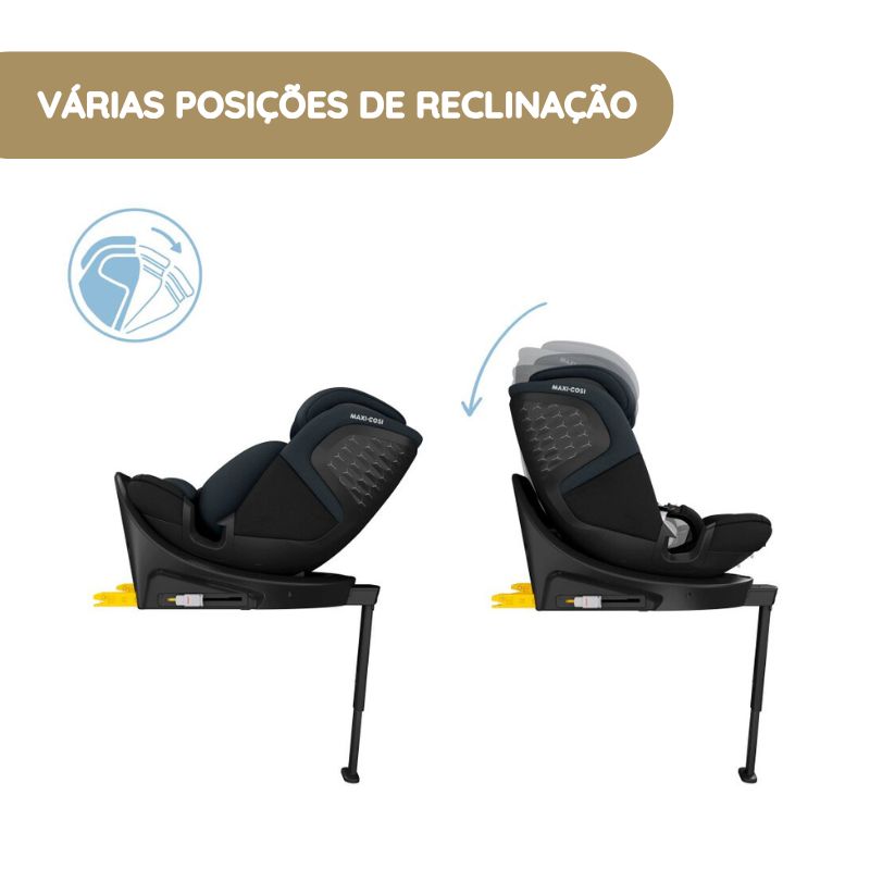 Maxi-Cosi Emerald 360 S Cadeira Auto 360 - Tonal Black
