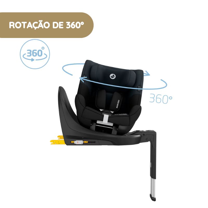 Maxi-Cosi Cadeira Auto Mica 360 S - Tonal Black