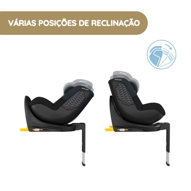 Maxi-Cosi Cadeira Auto Mica 360 S - Tonal Black