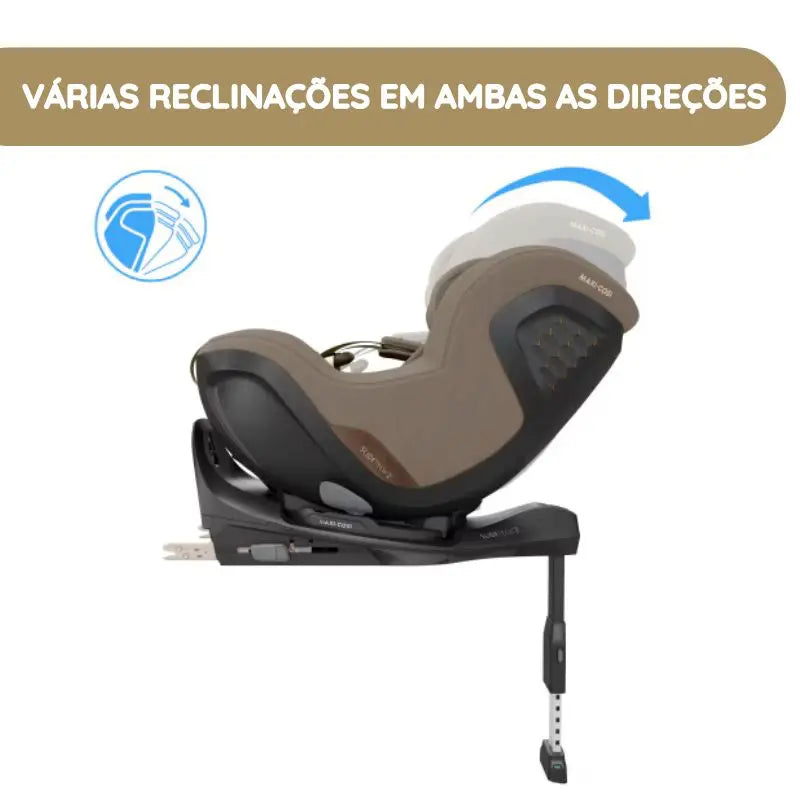 Maxi-Cosi Cadeira Auto Pearl Slide Pro - Authentic Truffle