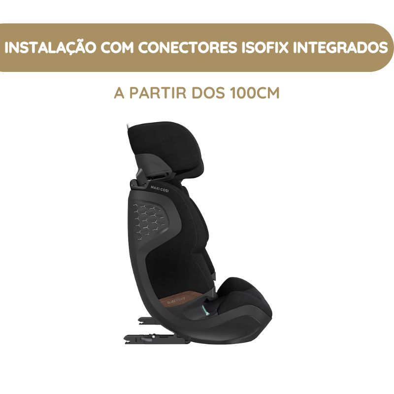 Maxi-Cosi Cadeira Auto Pearl XL Slide Pro - Authentic Black