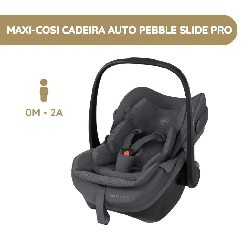 Maxi-Cosi Cadeira Auto Pebble Slide Pro - Moon Graphite