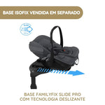 Maxi-Cosi Cadeira Auto Pebble Slide Pro - Onyx Black