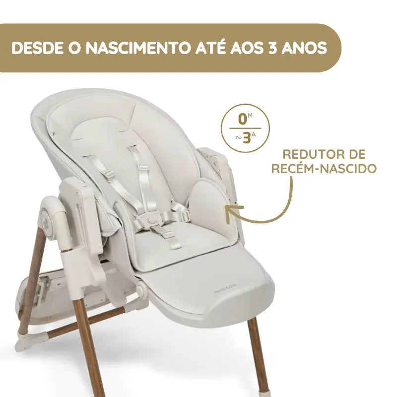 Maxi-Cosi Cadeira de Refeição Ava Plus - Elegance Beige
