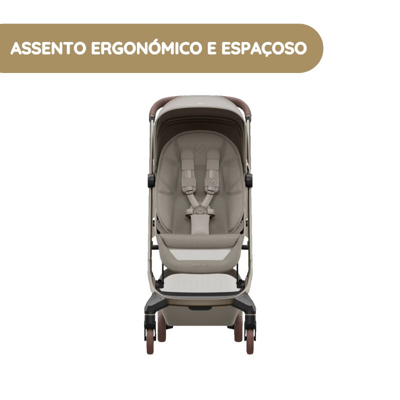 Maxi-Cosi Carrinho de Bebé Fame Cabin - Copper Terra