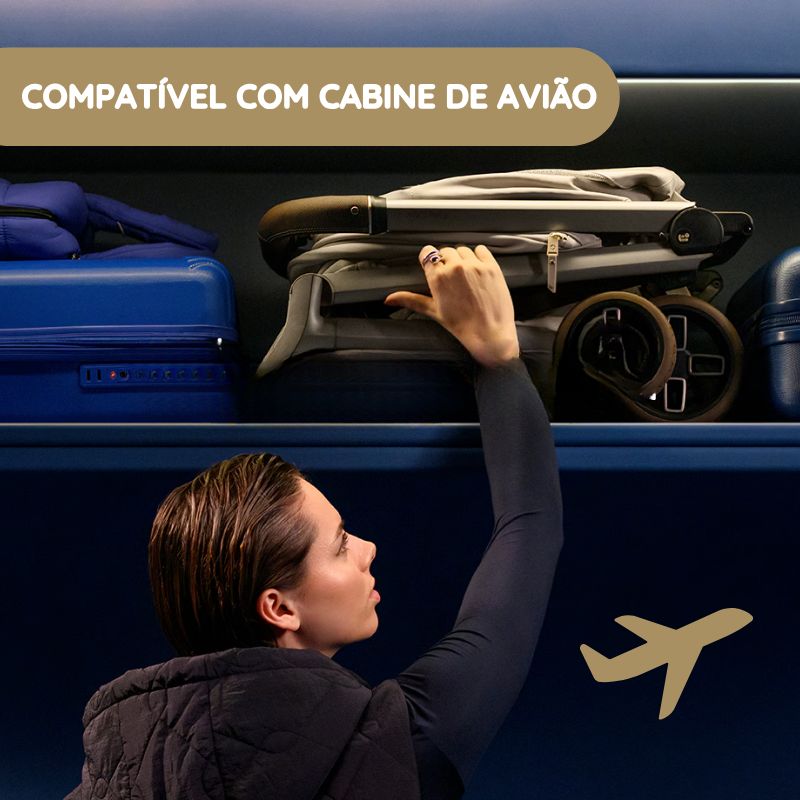 Maxi-Cosi Carrinho de Bebé Fame Cabin - Onyx Black