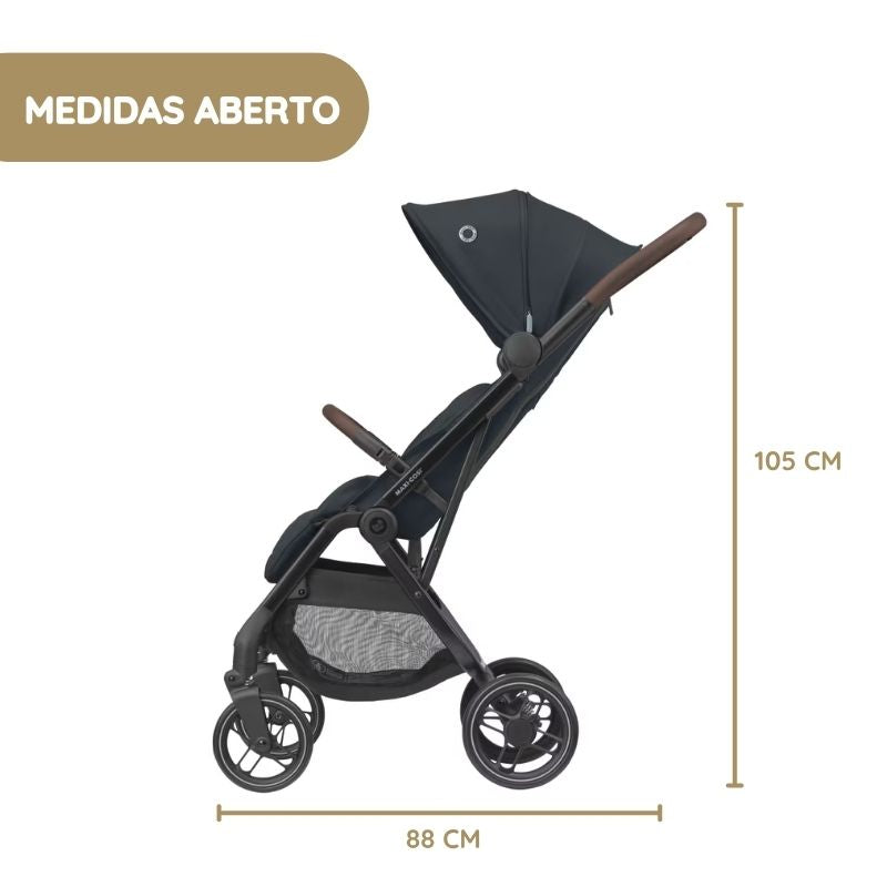 Maxi-Cosi Carrinho de Bebé Soho - Essential Graphite