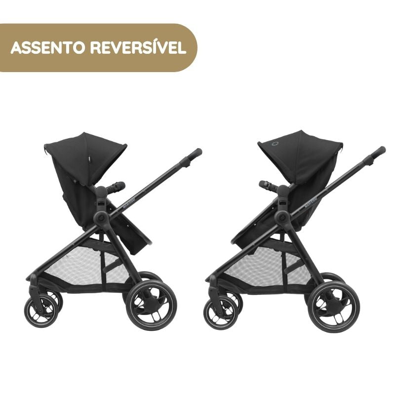 Maxi-Cosi Carrinho de Bebé Zelia 3 - Essential Graphite