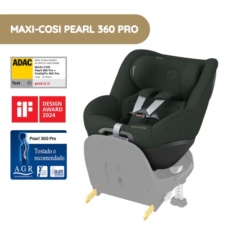Maxi-Cosi Cadeira Auto Pearl 360 Pro - Authentic Green