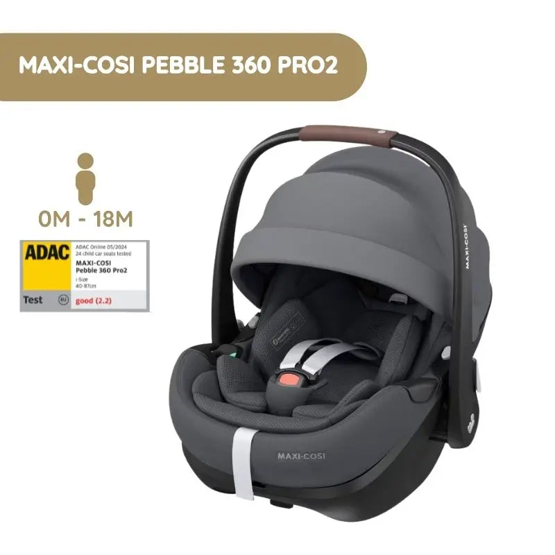 Maxi-Cosi Silla de Coche Pebble 360 Pro2 - Twillic Graphite
